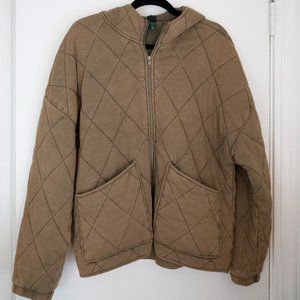 Wild fable women’s green quilted jacket